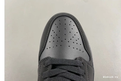 'Black Air Jordan Gold' University Low 1 1107